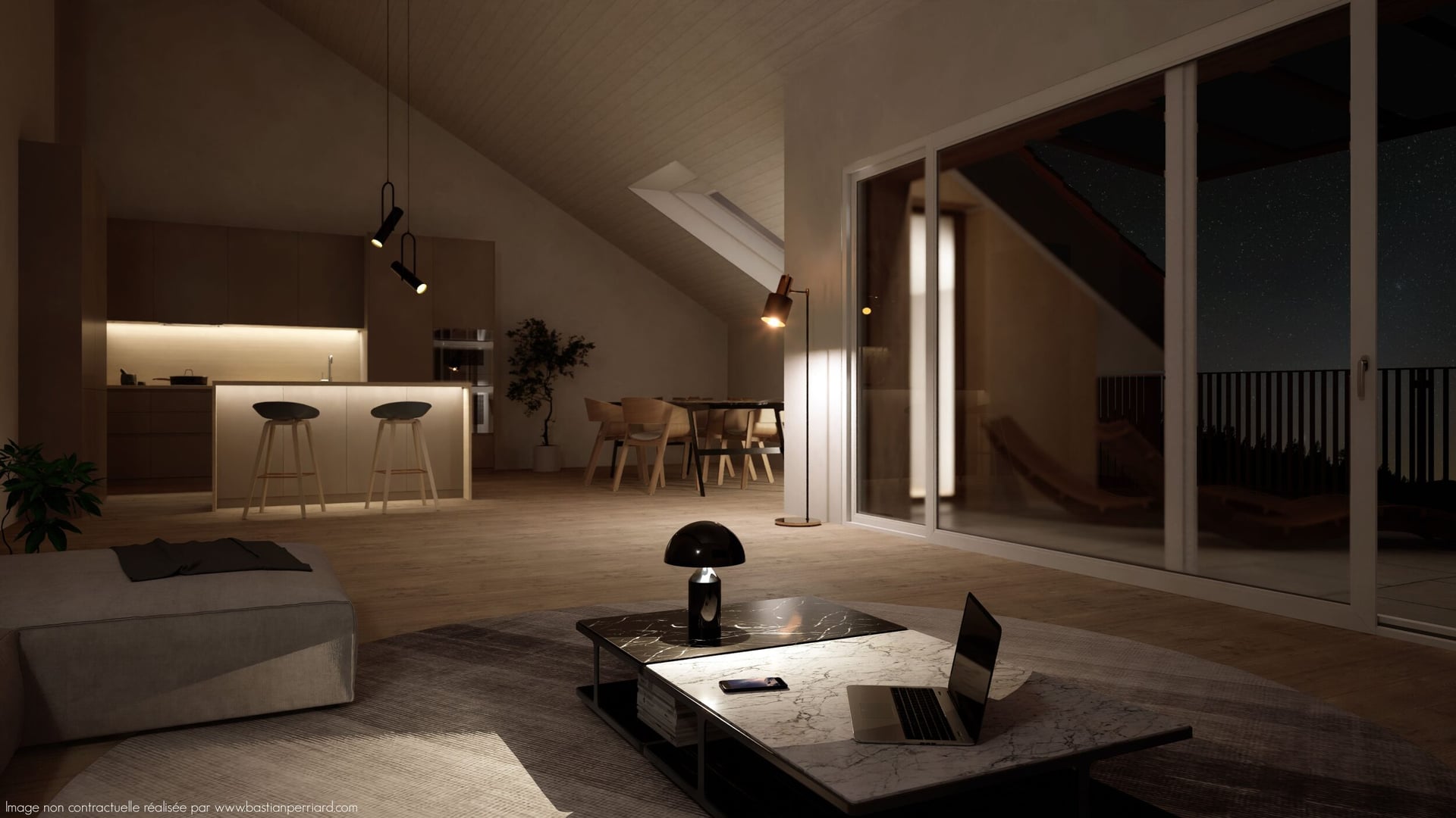 À vendre appartement PPE de 2.5 pièces moderne à Berlincourt - photo 3