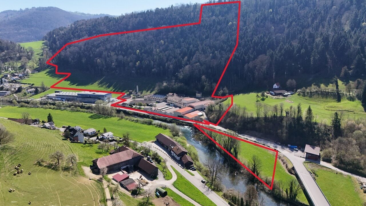 À vendre à St-Ursanne site industriel abritant des surfaces louées - photo 2