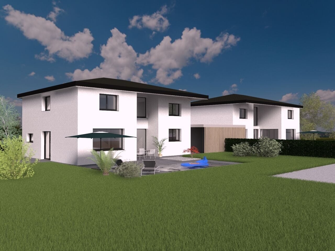 À vendre villa jumelée moderne de 6 pièces en construction à Courgenay - photo 3