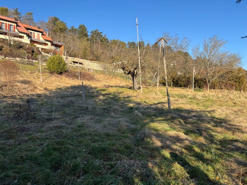 Terrain de 1'560 m2 à vendre dans le village de Fontenais - photo 2